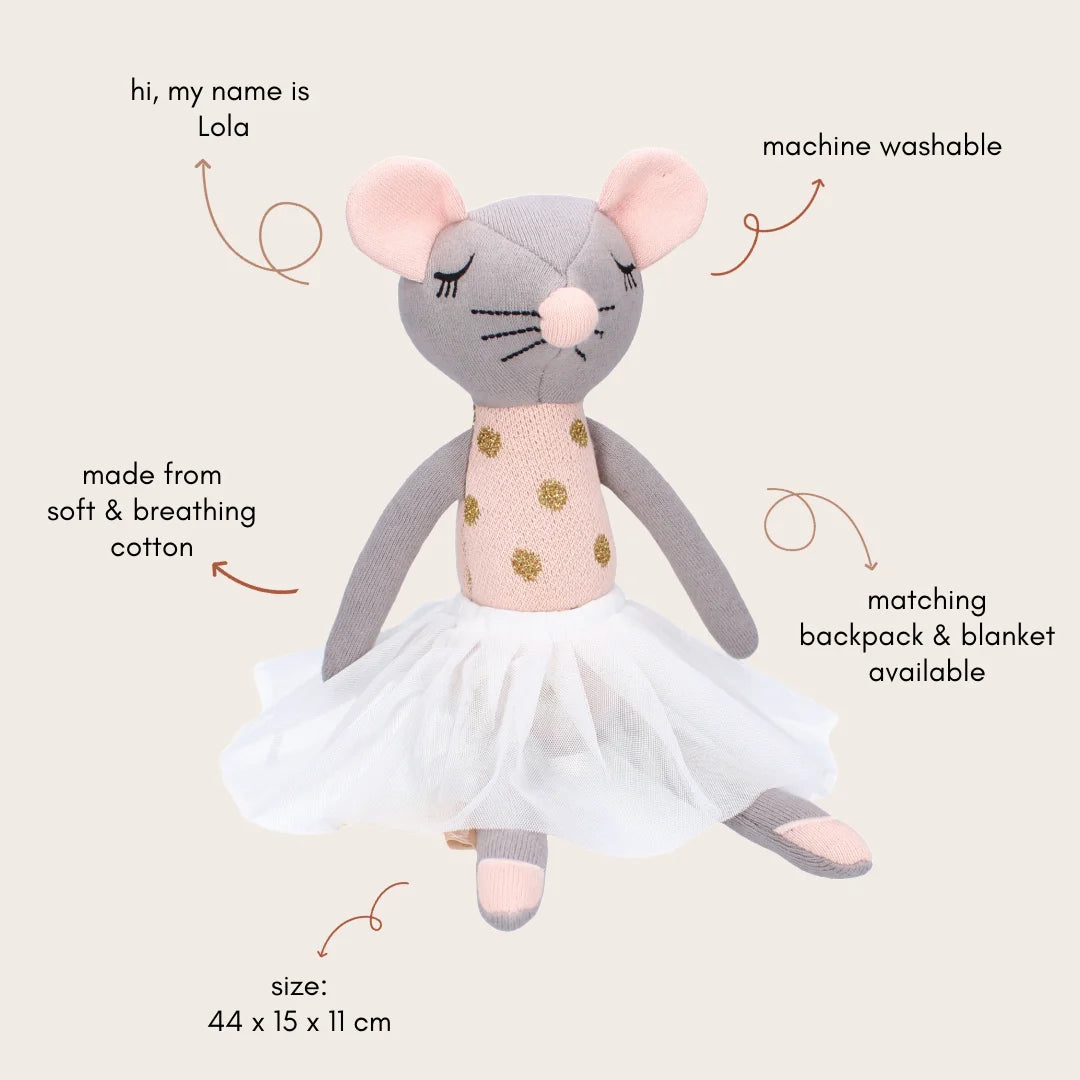 Soft Toy Lola the Mouse