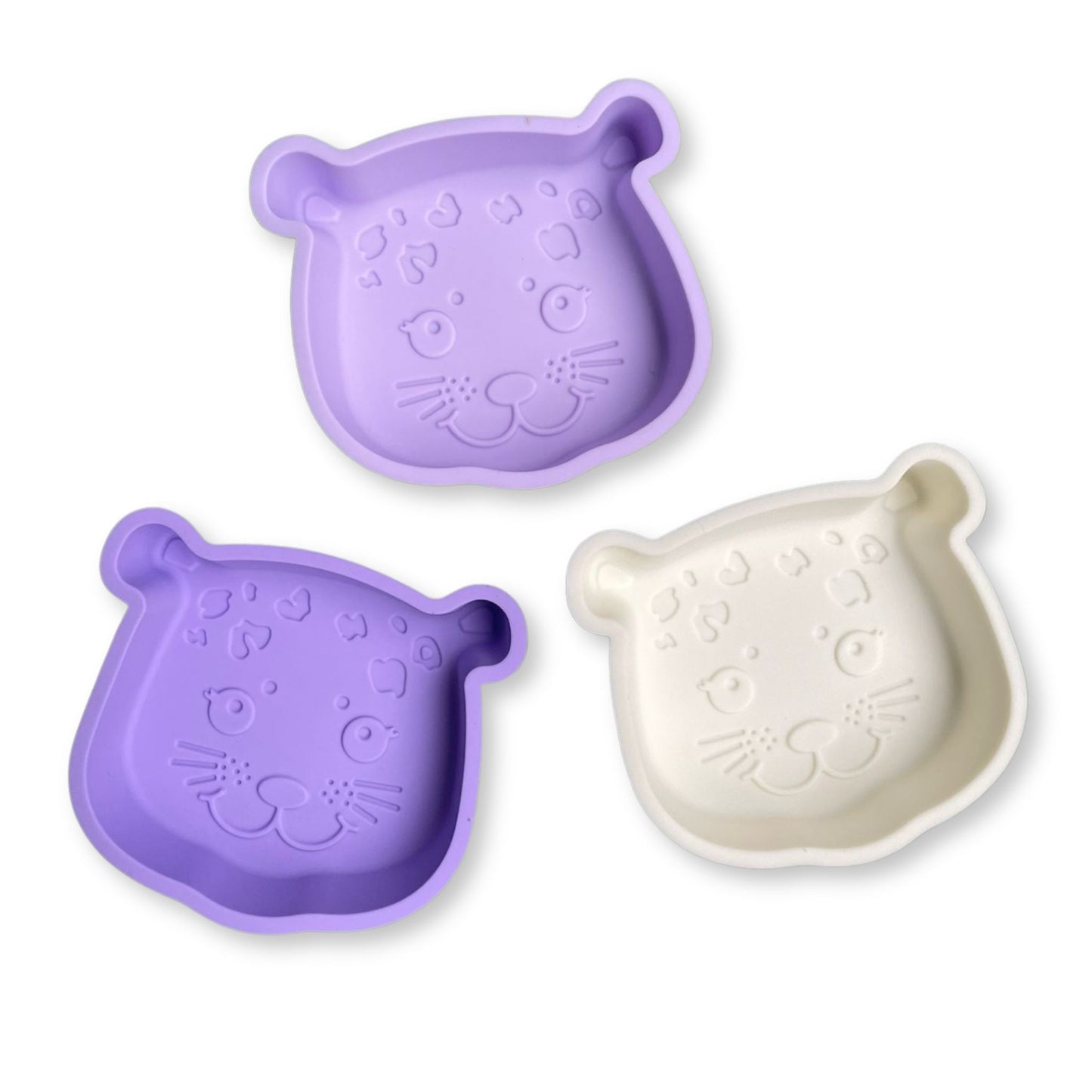 Lila Leopard Silicone Sand Bucket set by Swim Essentials