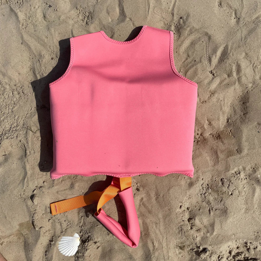 Orange - Pink Swimming Vest 4-6 years by Swim essentials