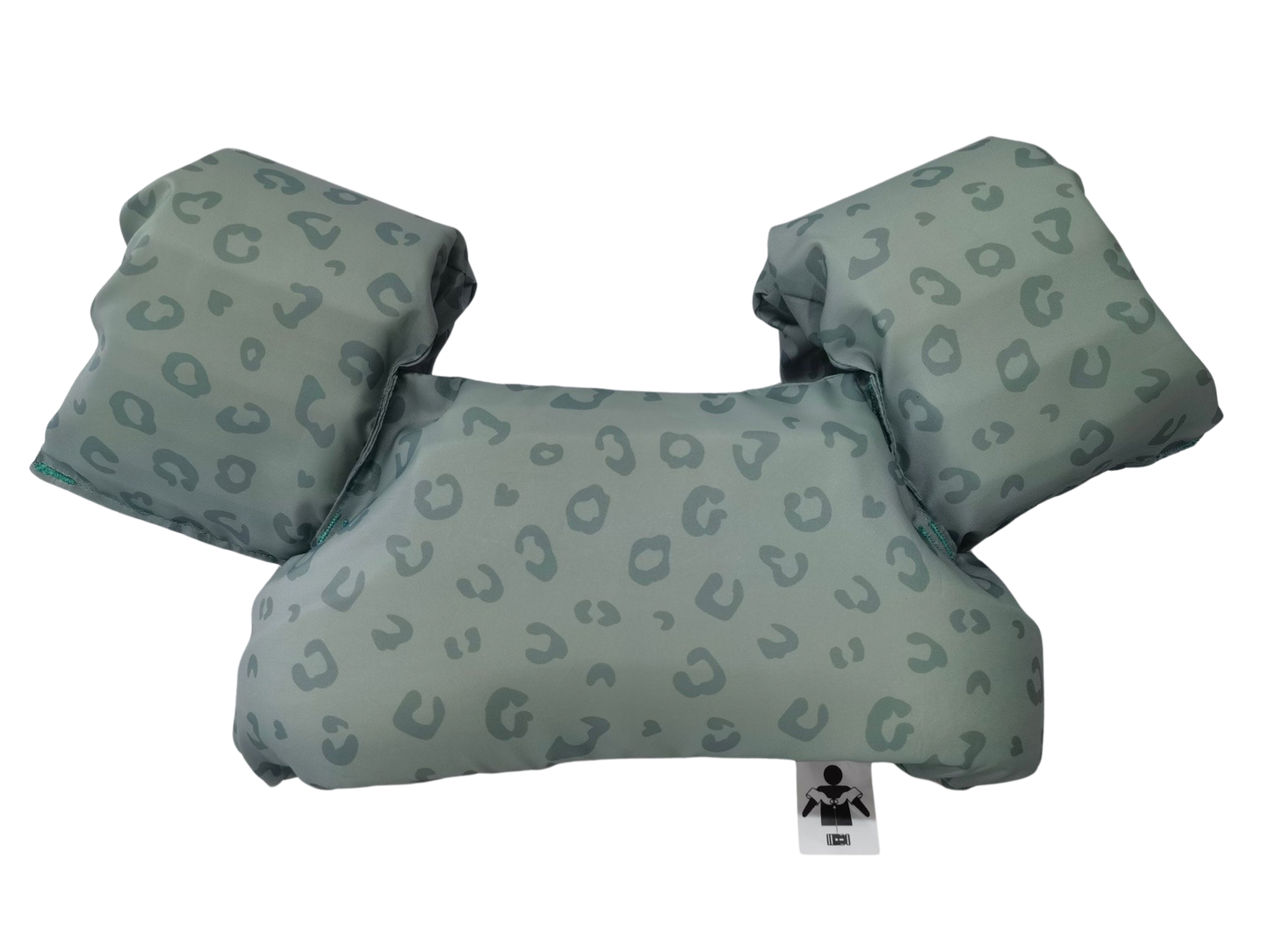 Green Leopard Puddle Jumper 2-6 years by Swim Essentials