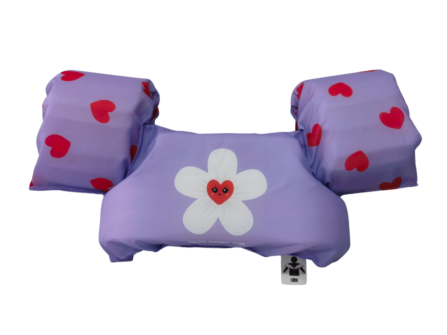Lila Heart Puddle Jumper 2-6 years by Swim Essentials