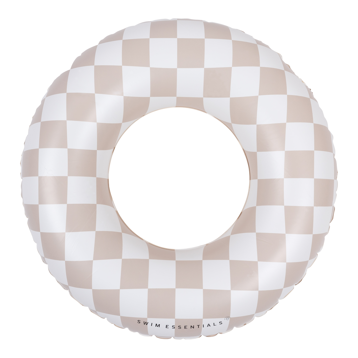 Sand check Printed Transparent Swimring 55 cm - By Swim Essentials