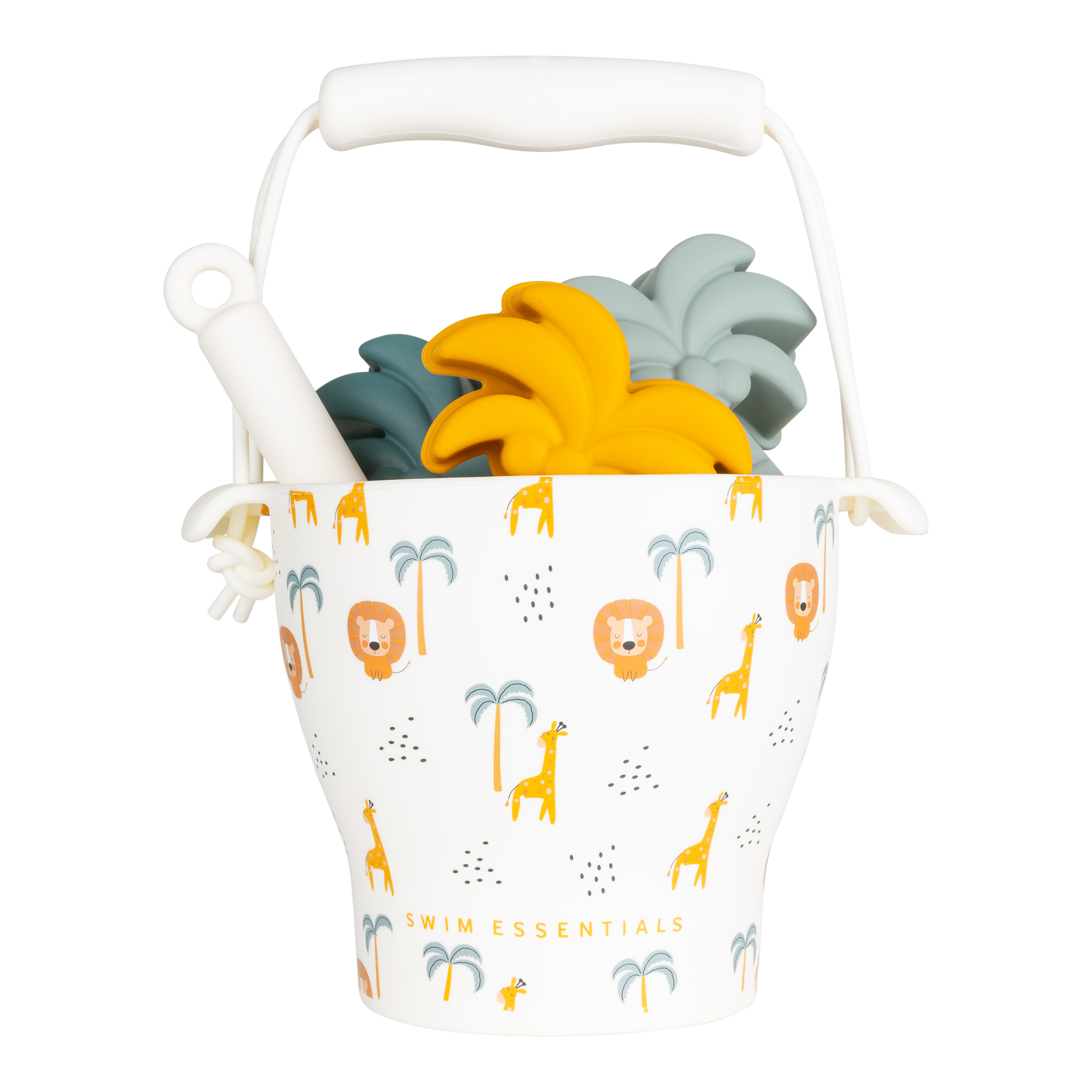 Jungle Silicone Sand Bucket set by Swim Essentials