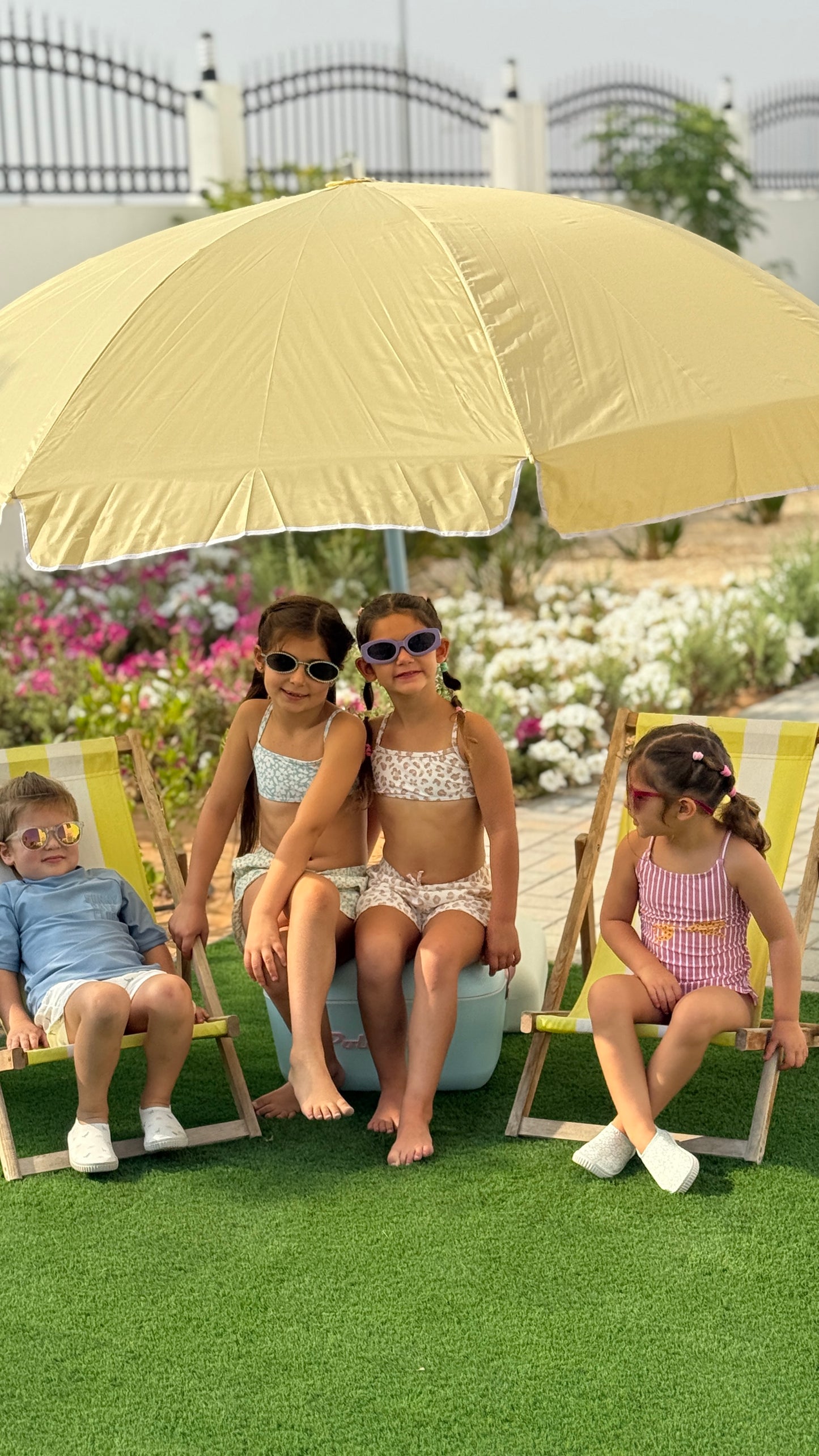 Beige Leopard Bikini swimsuit by Swim Essentials