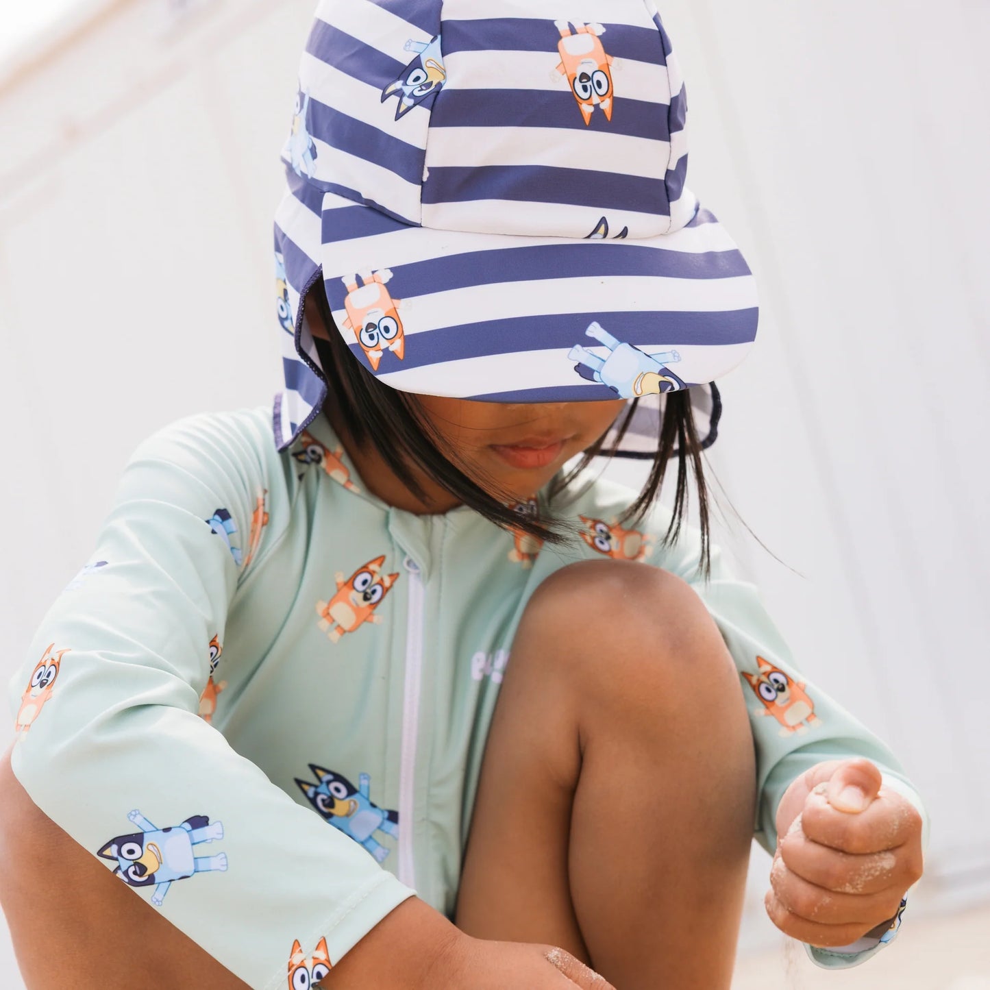 Bluey Sun Swim Hat by Swim Essentials