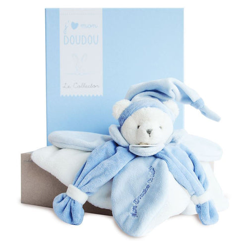 Comforter bear blue 24 cm by Doudou et Compagnie