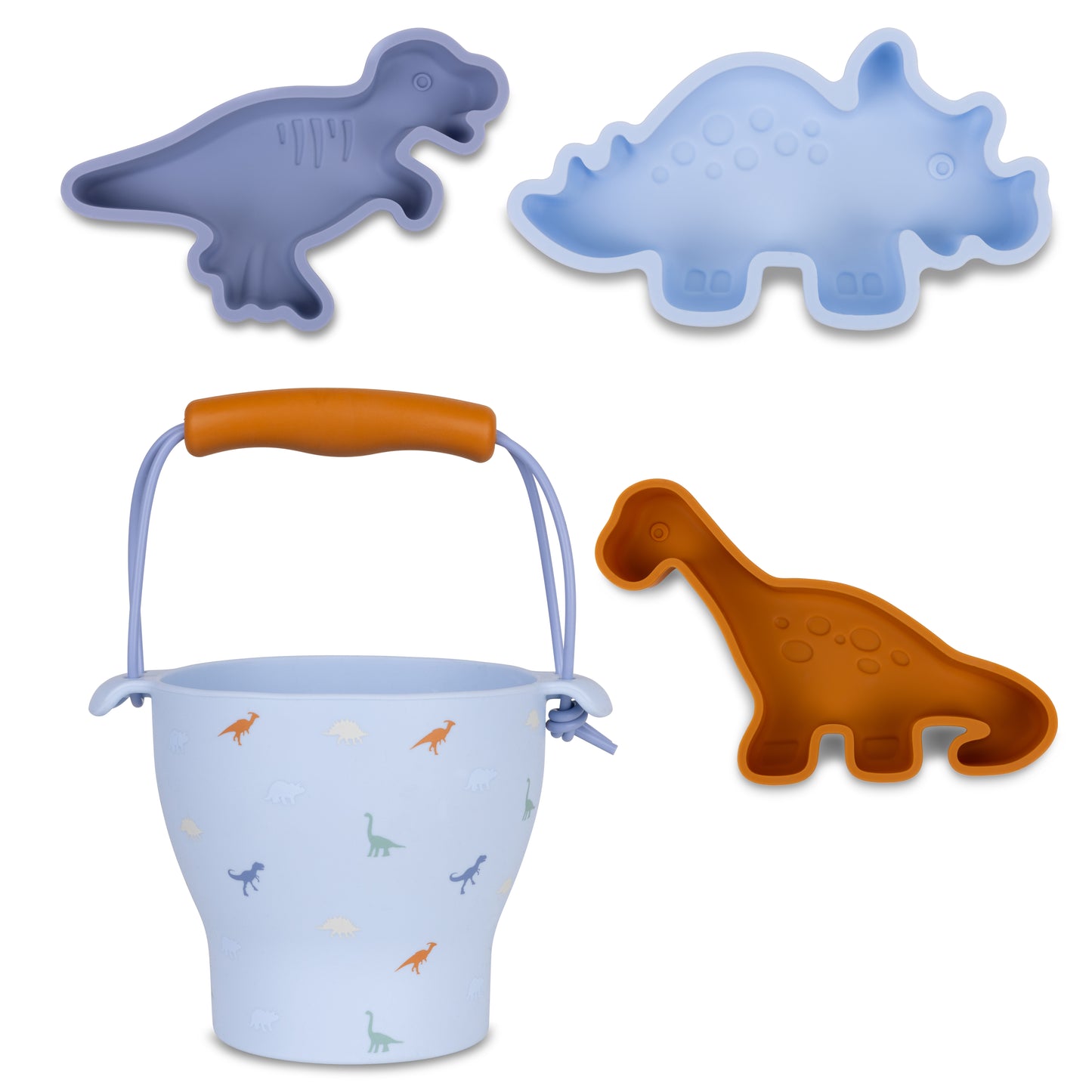 Dino Silicone Sand Bucket set by Swim Essentials