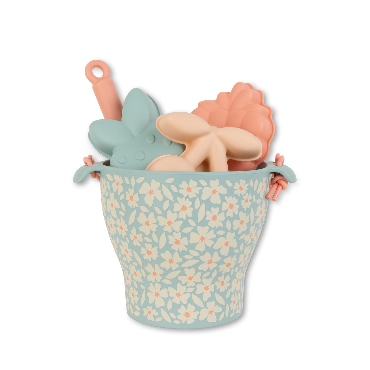 Florish Green Silicone Sand Bucket set by Swim Essentials
