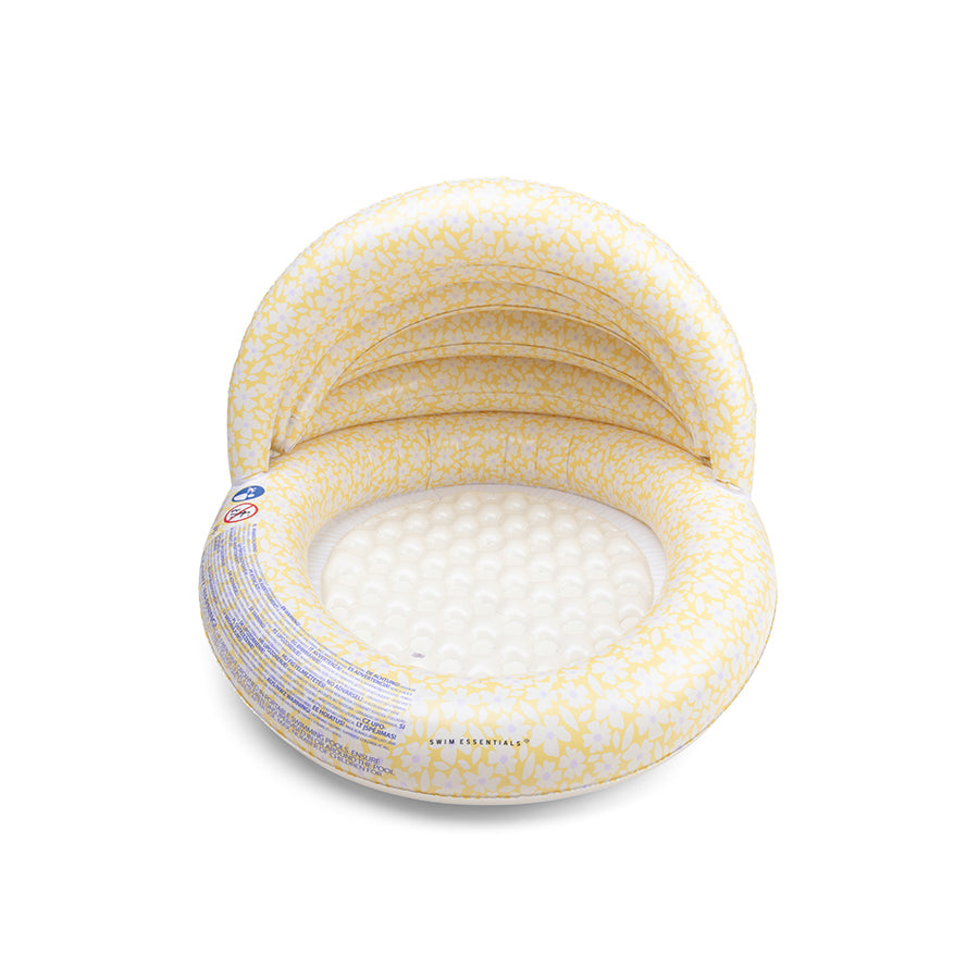 Florish Yellow Canopy Children's Pool - Inflatable Bottom By Swim Essentials