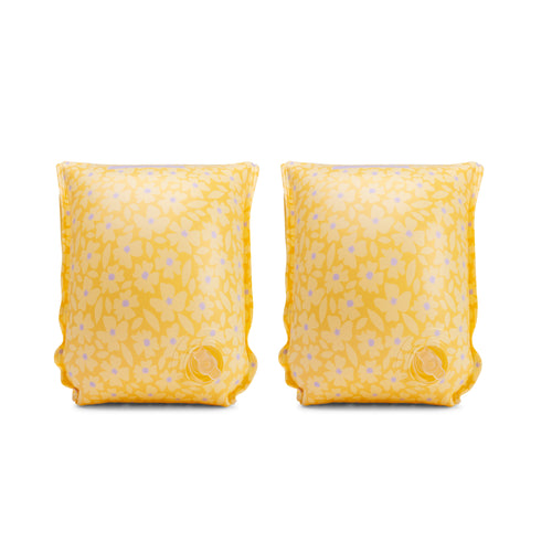 Florish Yellow - Arm Bands by Swim Essentials