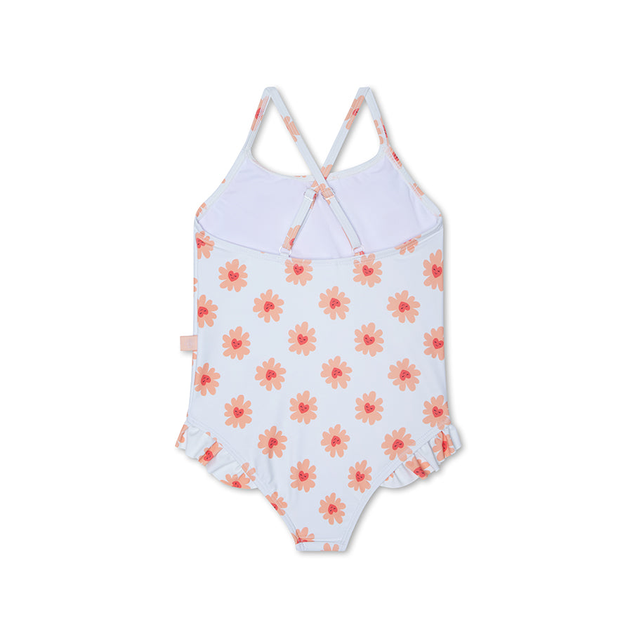 Flower Hearts print Swimsuit by Swim Essentials