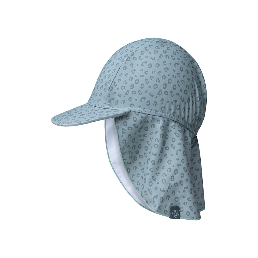 Green Leopard Baby Sun Swim Hat by Swim Essentials