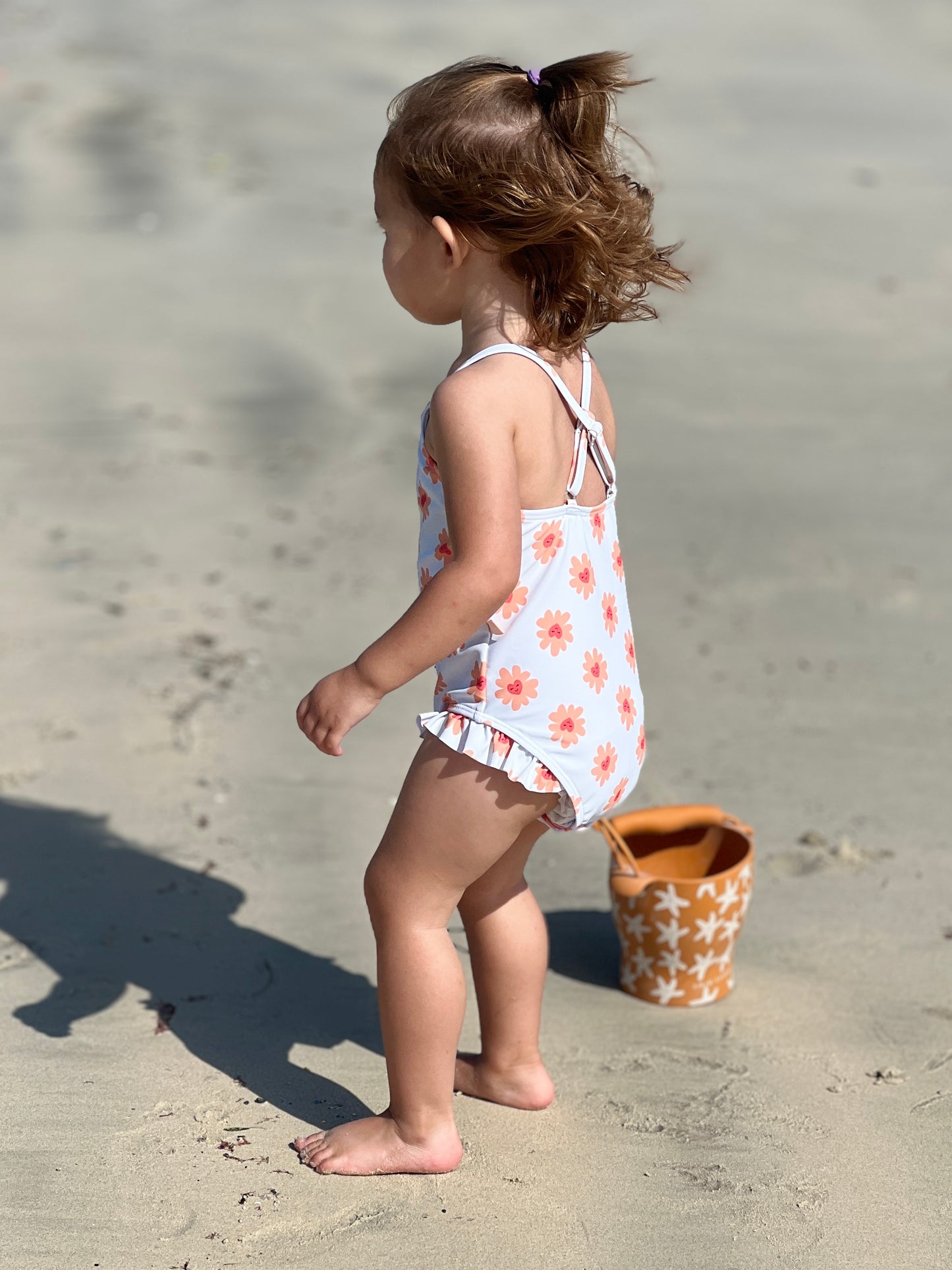 Flower Hearts print Swimsuit by Swim Essentials