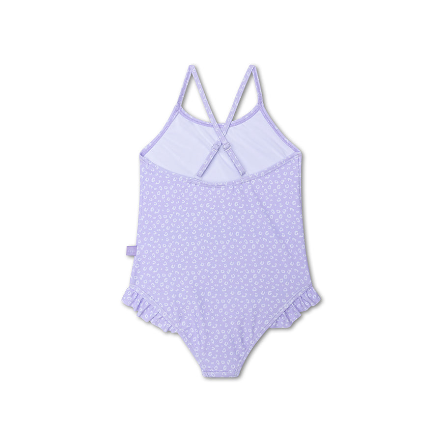 Lila leopard print Swimsuit by Swim Essentials