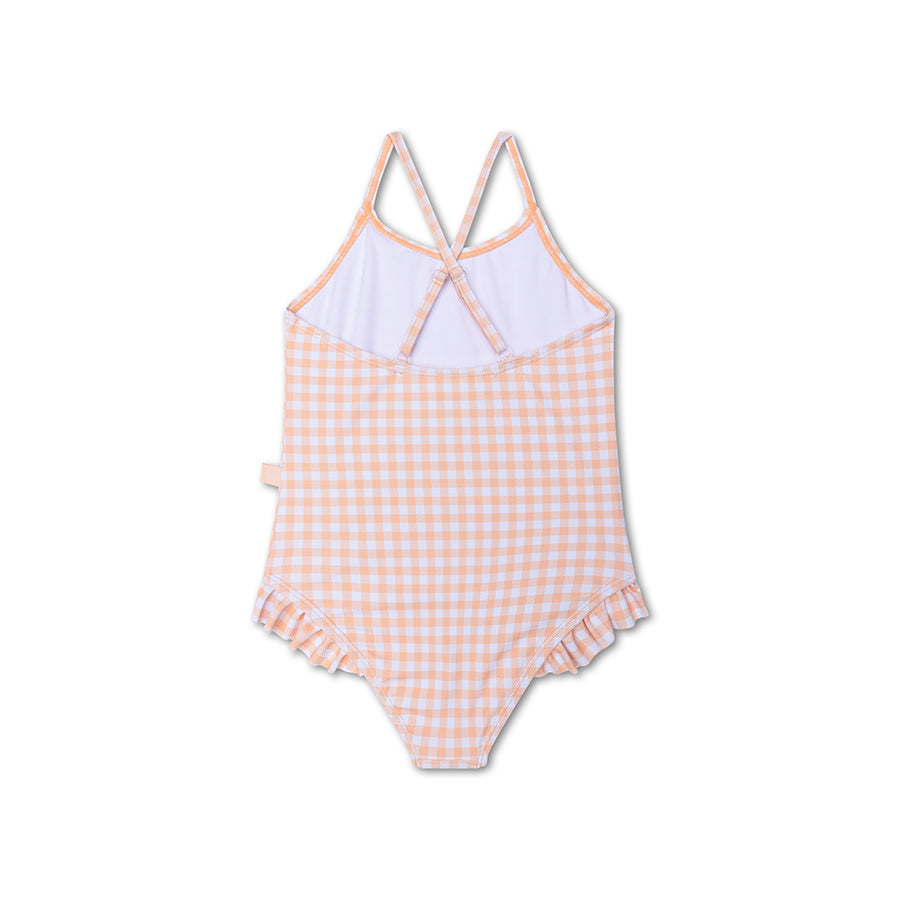 Apricot Orange print Swimsuit by Swim Essentials