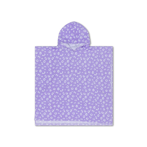Lila Leopard - Poncho by Swim Essentials