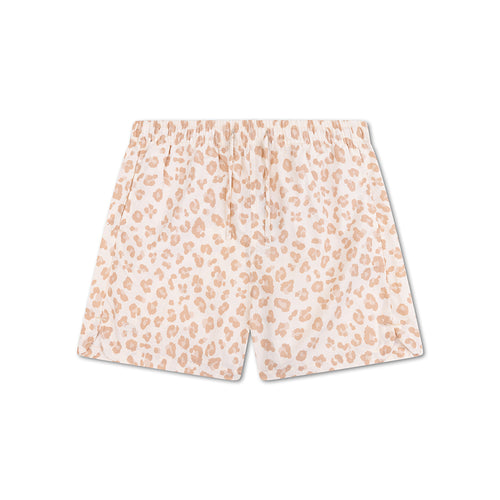 Beige Leopard - Swim Shorts Girls by Swim Essentials