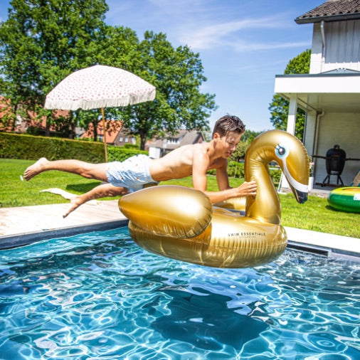 Gold Swan Ride-on 150 cm by Swim Essentials
