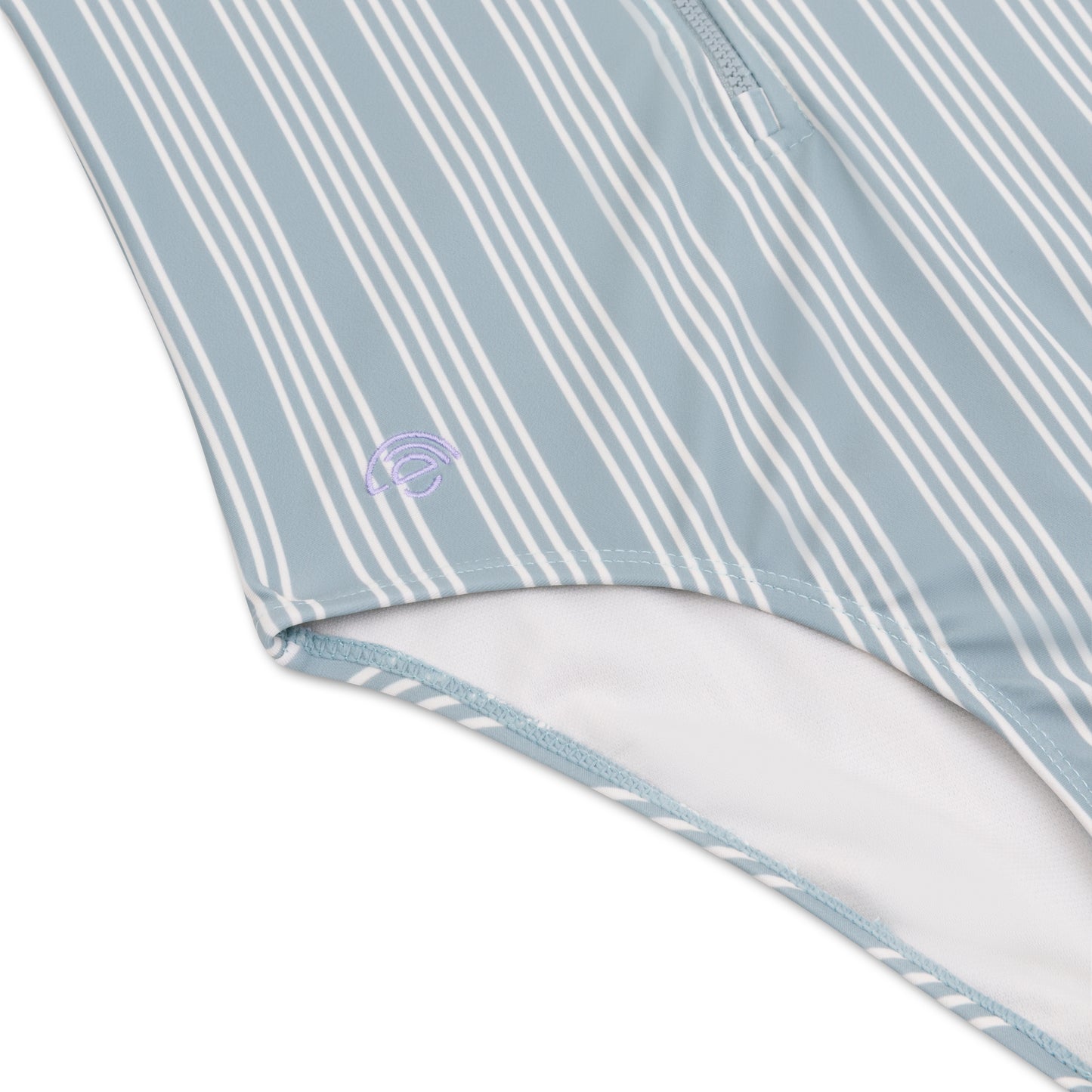 Resort stripe Swimsuit girl short sleeves by Swim Essentials