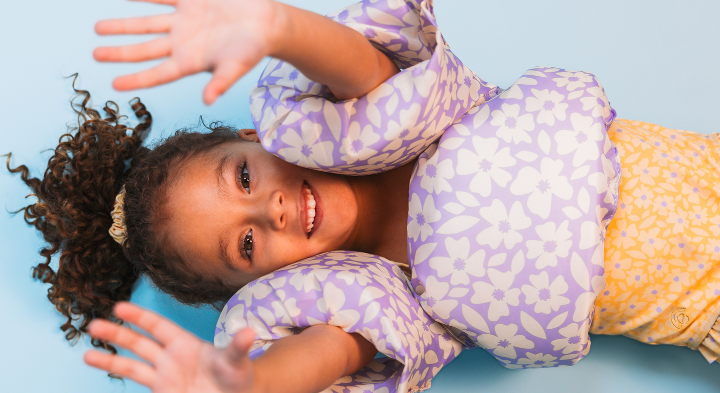 Florish Purple Puddle Jumper 2-6 years by Swim Essentials