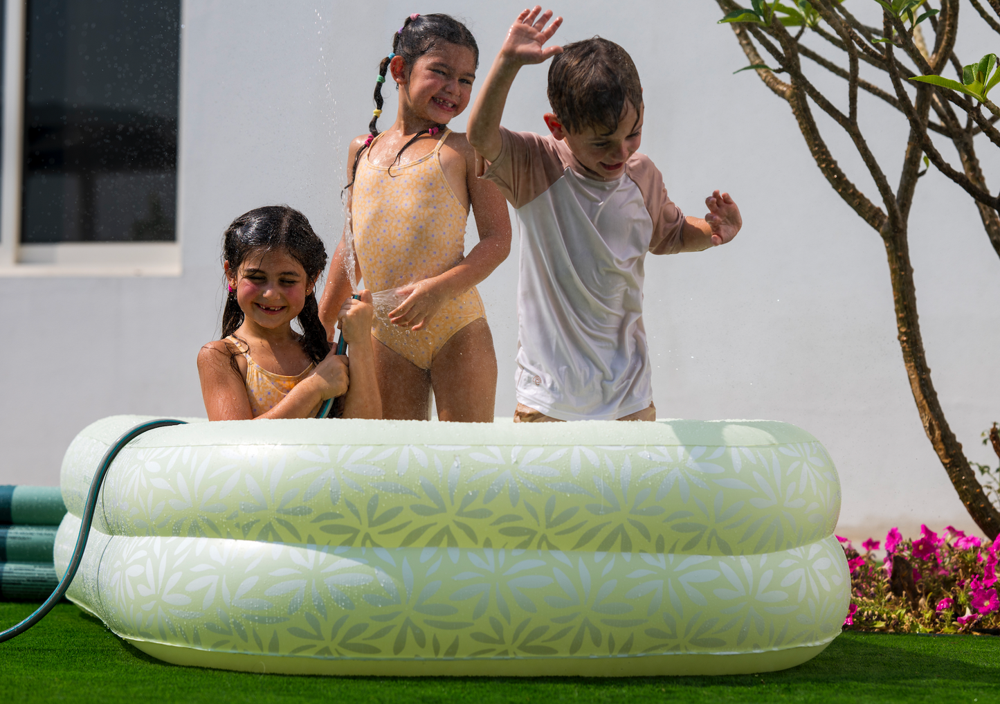 Green Matcha Paddling Pool 210cm By Swim Essentials