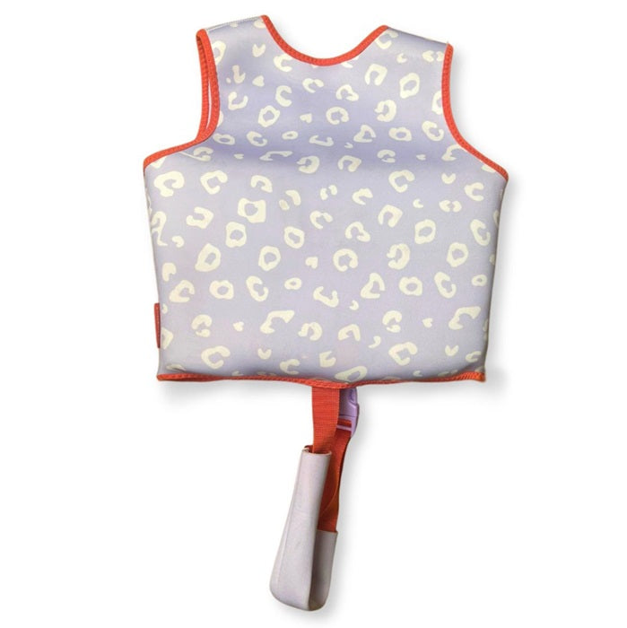 Lila Leopard Swimming Vest 3-6 years 18-30 kg by Swim essentials