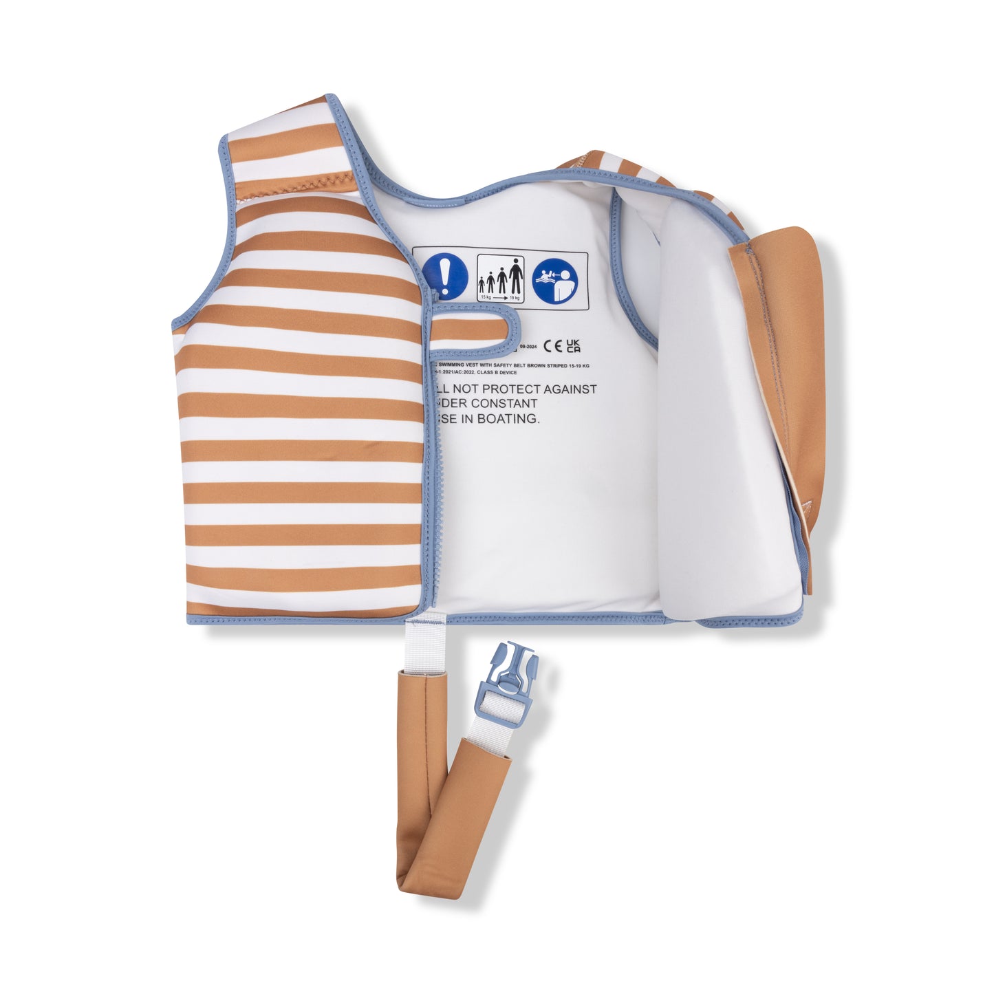 Softlines Brown Swimming Vest 3-6 years 18-30 kg by Swim essentials