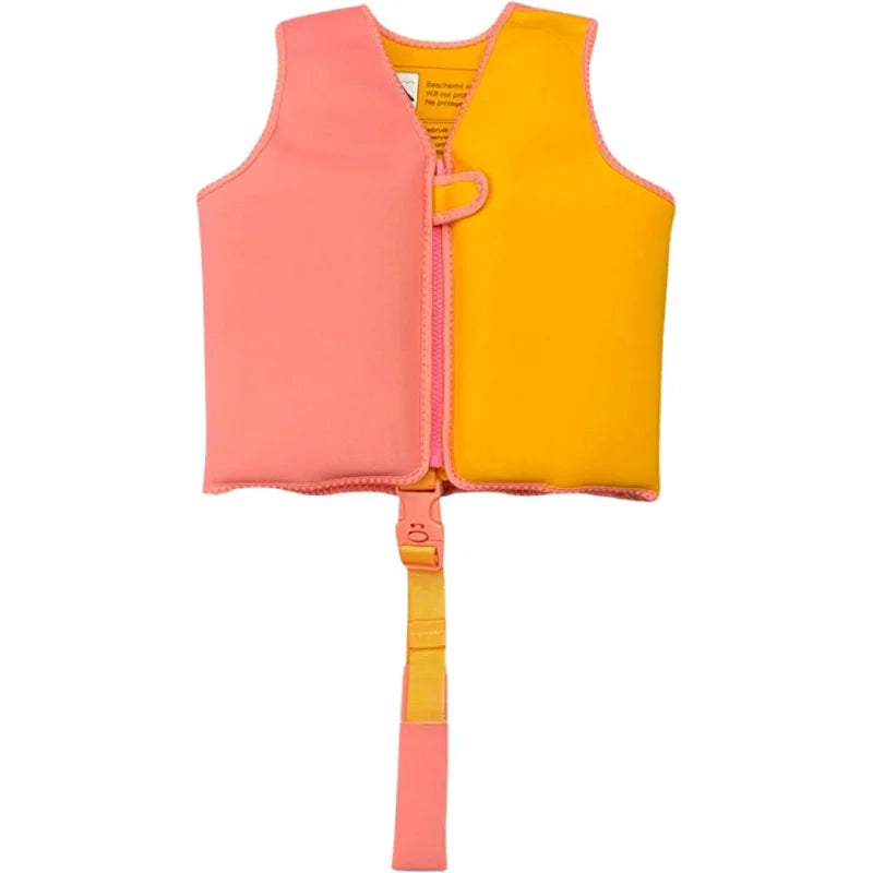 Orange - Pink Swimming Vest 4-6 years by Swim essentials