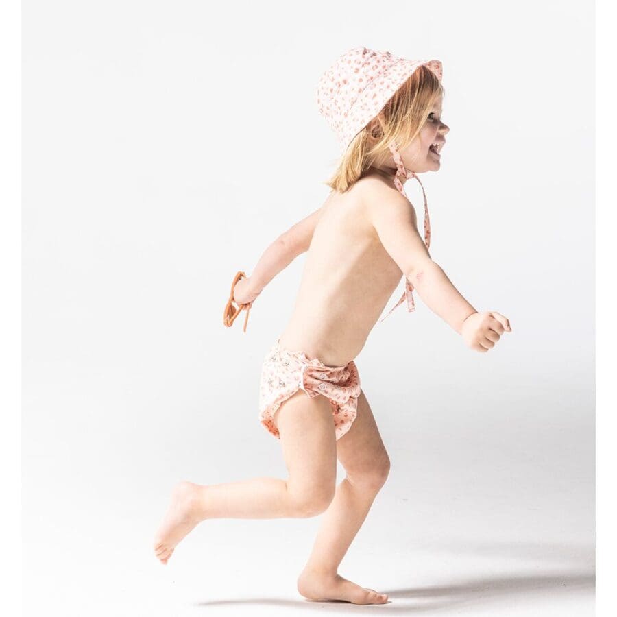 Pastel Leopard Pink Washable Swimming Diaper by Swim Essentials