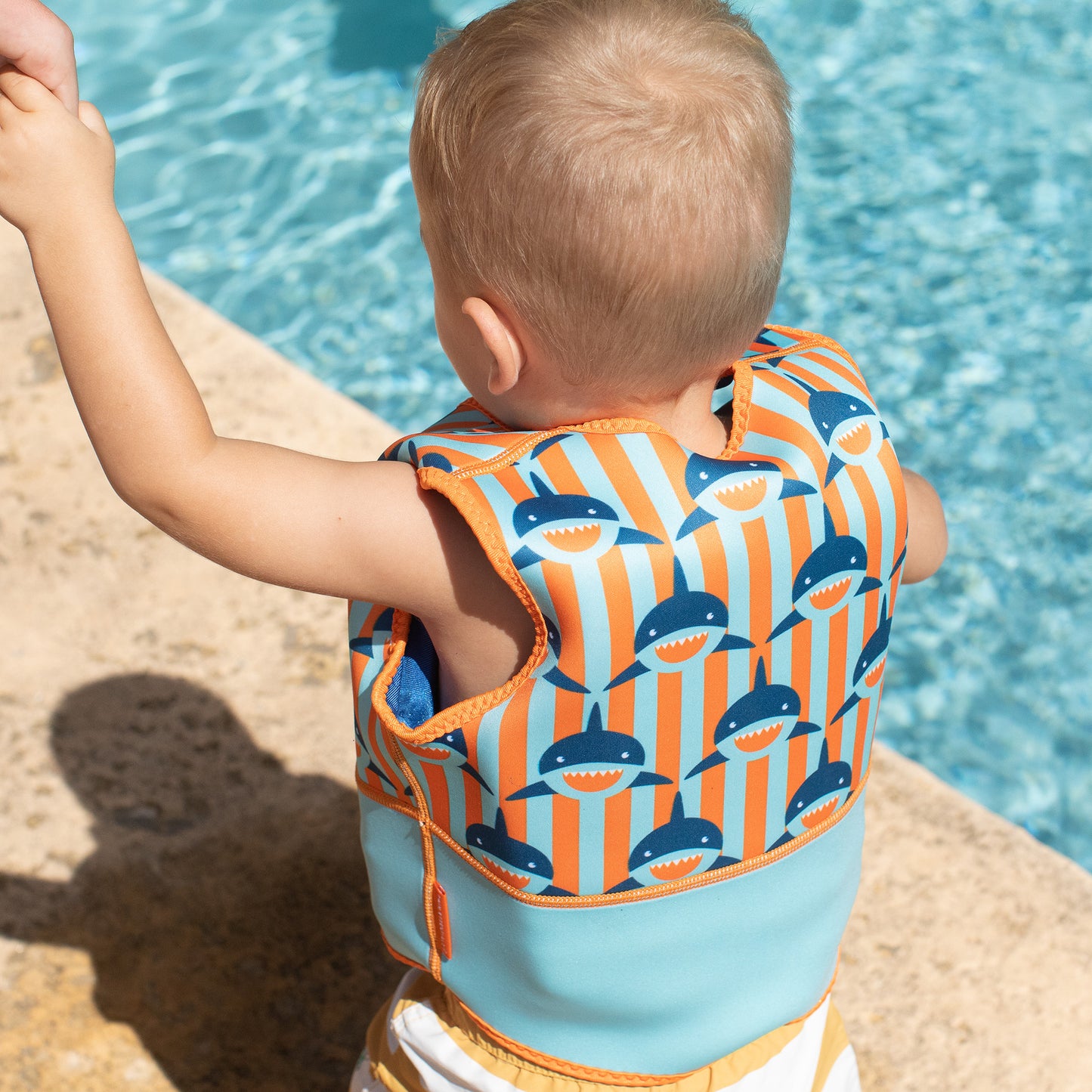 Shark orange Swimming Vest 2-3 years by Swim essentials