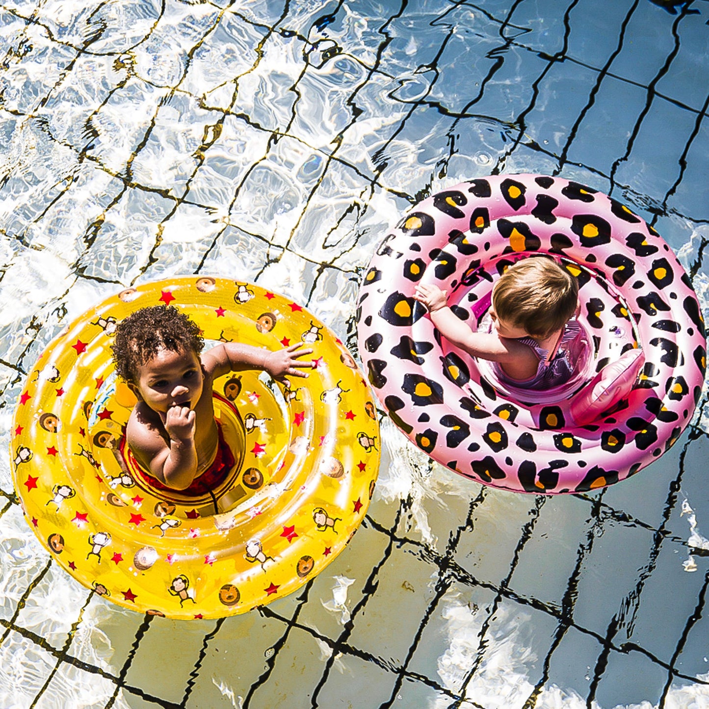 Yellow Circus Baby Float 0-1 year by Swim Essentials