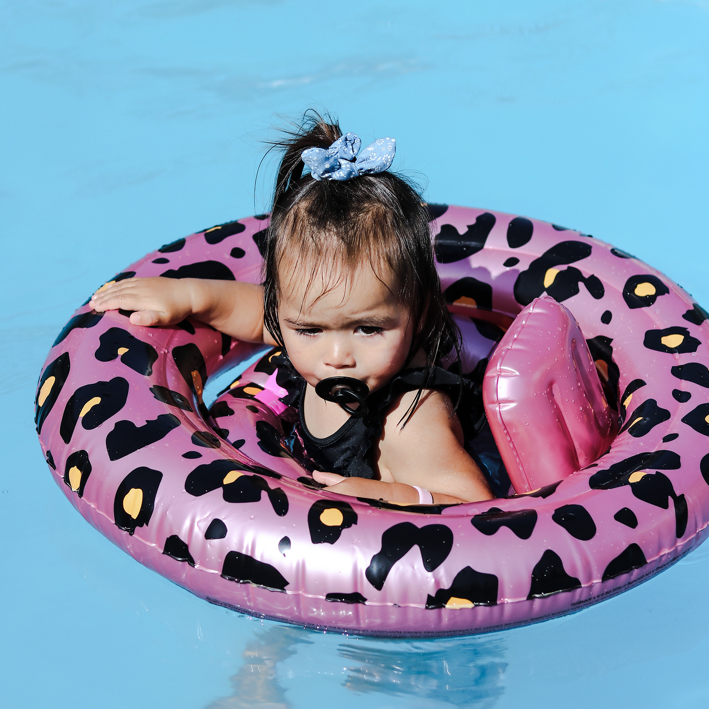 Rose Gold Leopard Baby Float 0-1 year by Swim Essentials