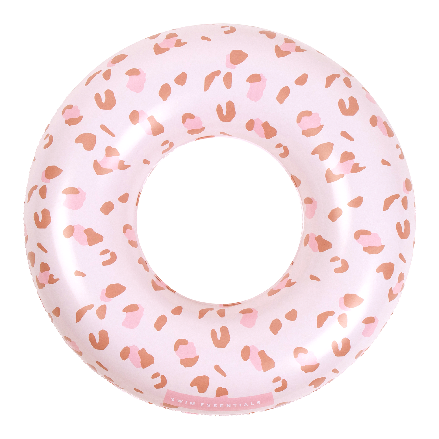 Pastel pink leopard Printed Swimring 55 cm - By Swim Essentials