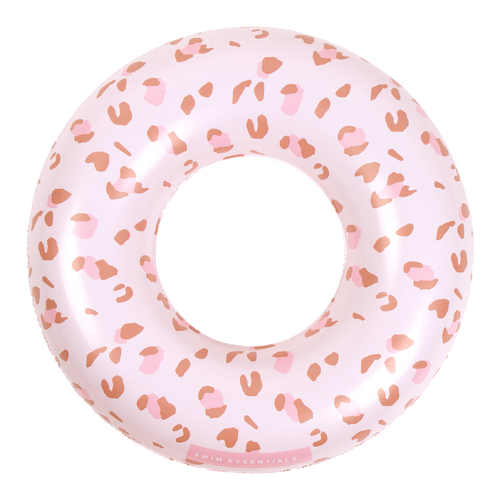Pastel pink leopard - Swim Ring - 55 cm by Swim Essentials