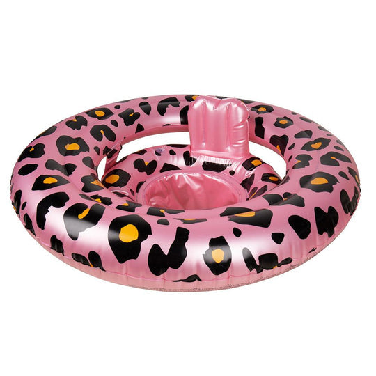 Rose Gold Leopard Baby Float 0-1 year by Swim Essentials