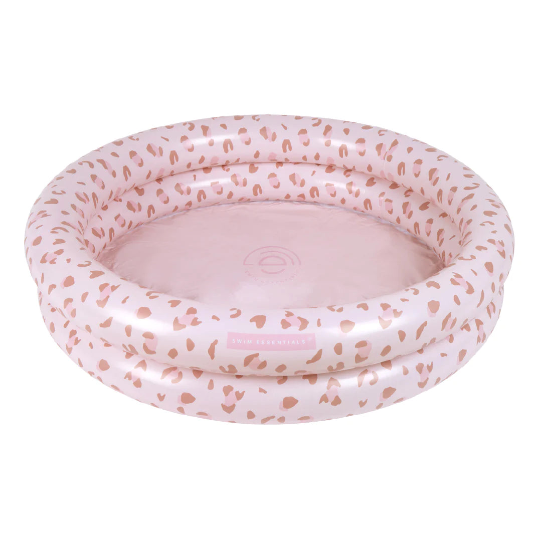 Pastel Pink Leopard Printed Children's Pool 100cm By Swim Essentials