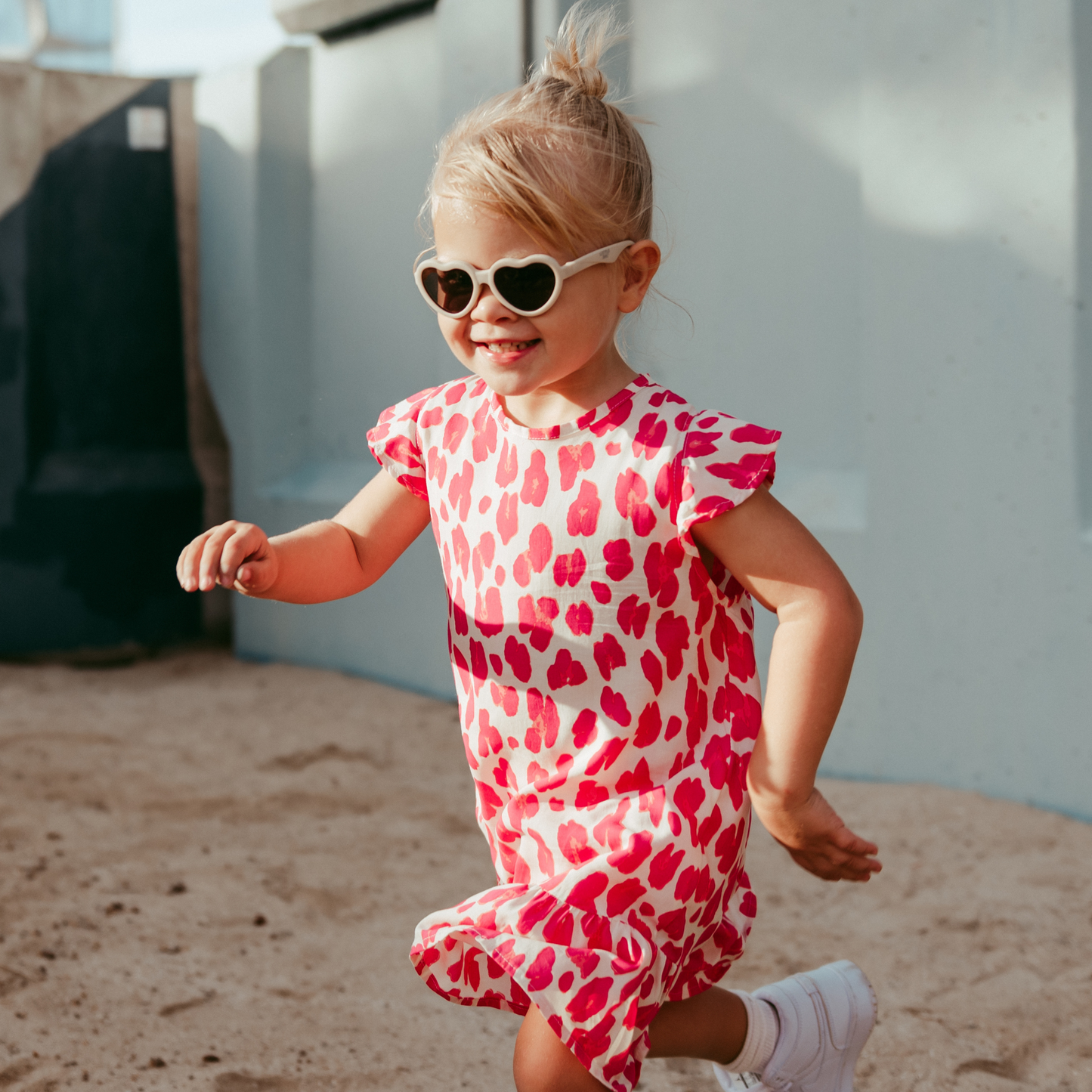 Flexible Baby Sunglasses - Ella Cream by Little Sol+