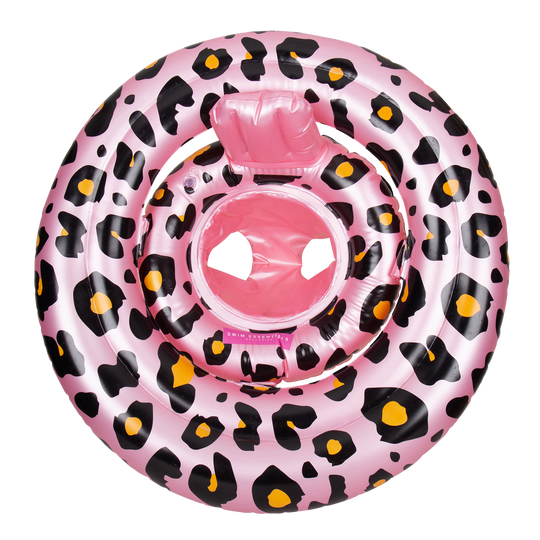 Rose Gold Leopard Baby Float 0-1 year by Swim Essentials