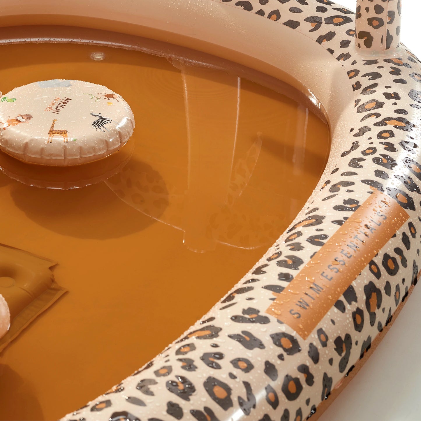 Beige Leopard Print Play Pool - By Swim Essentials