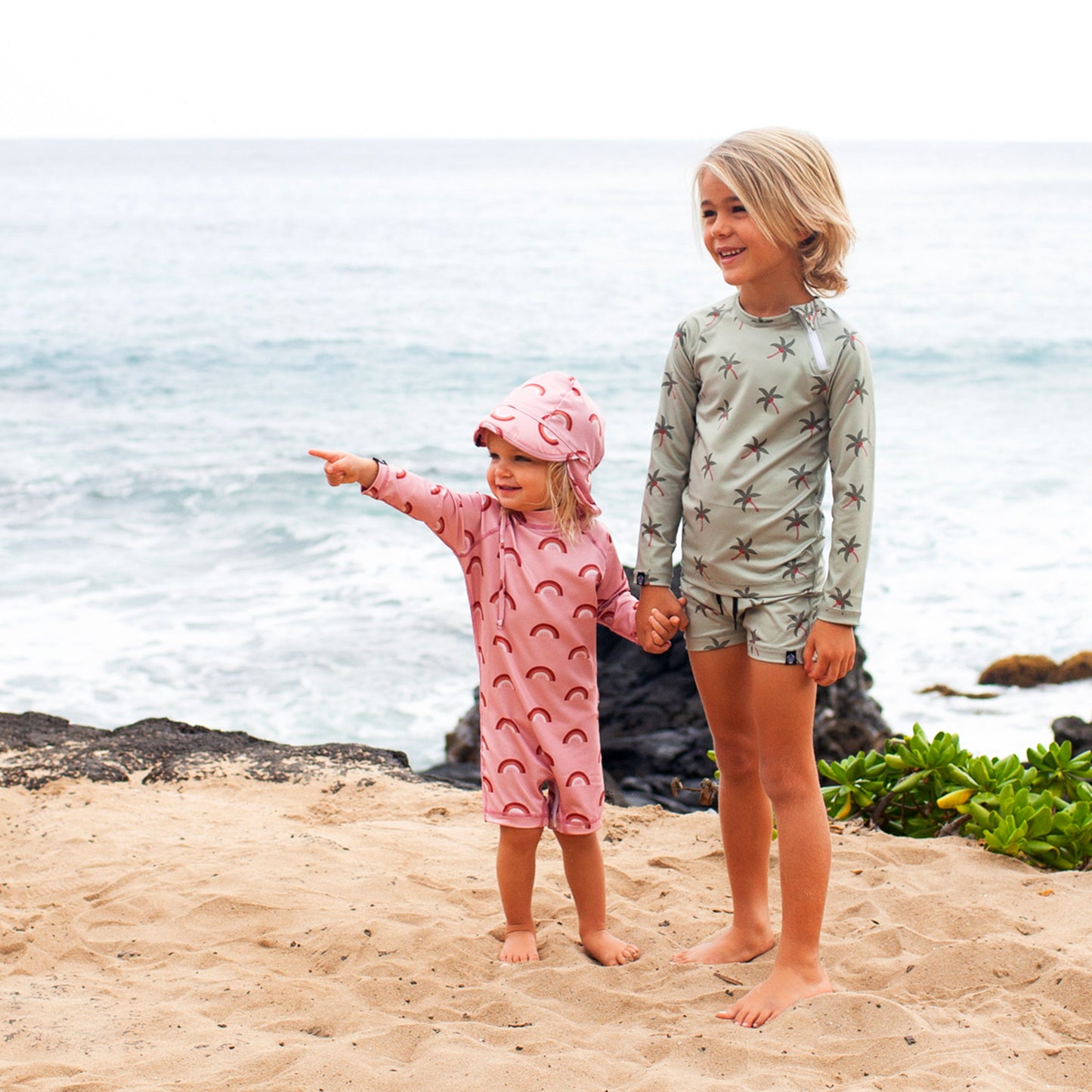Aloha Palm Tee by Beach & Bandits