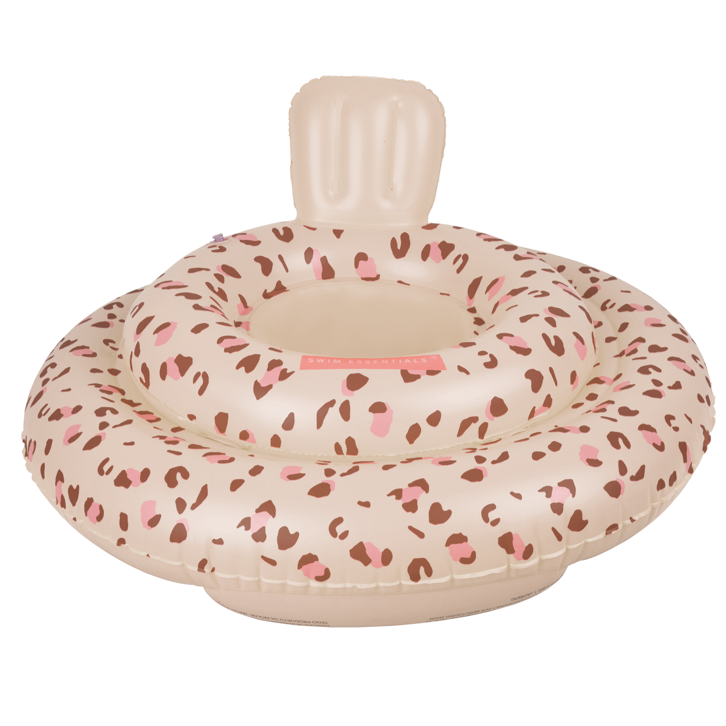 Pastel Pink Leopard Baby Float 0-1 year by Swim Essentials