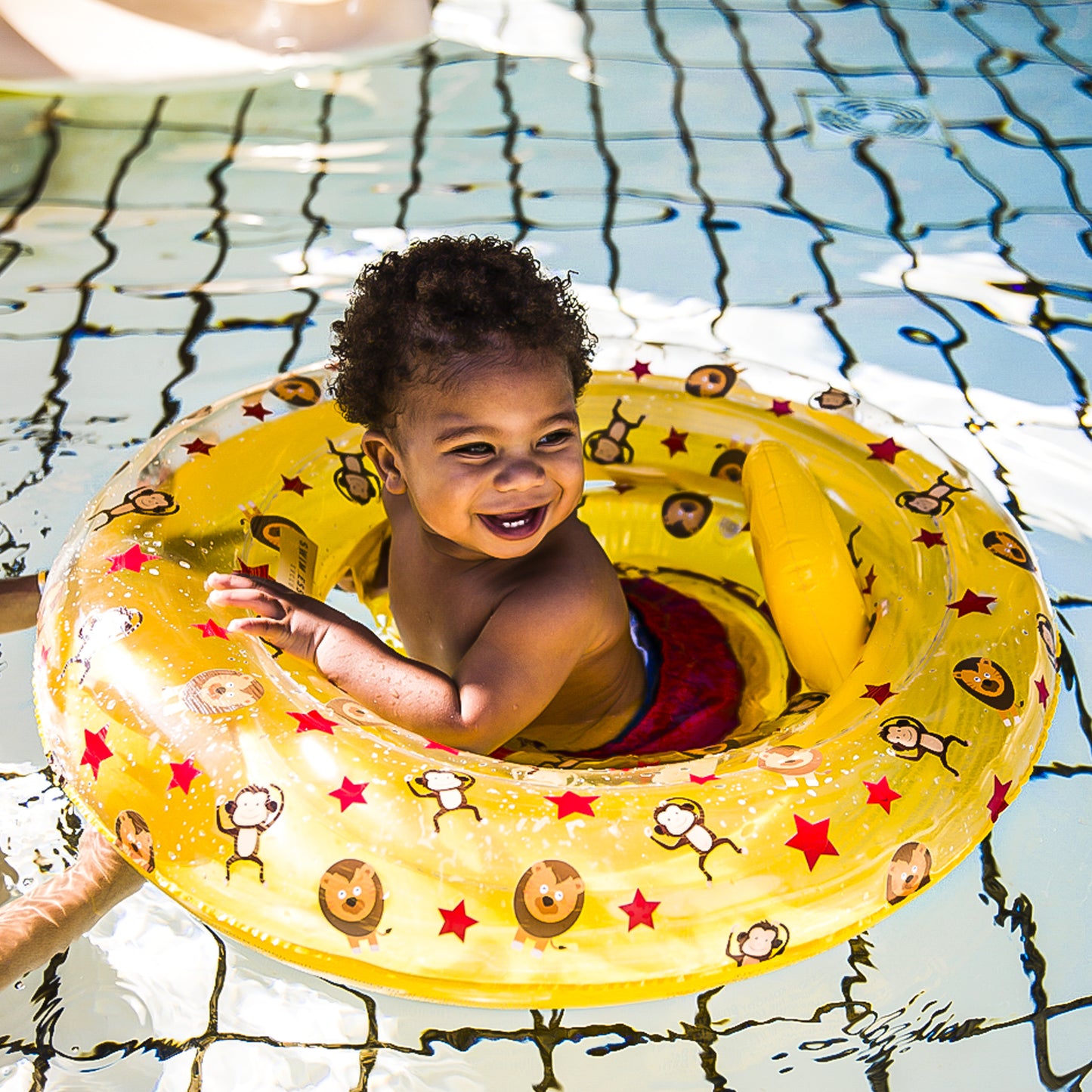 Yellow Circus Baby Float 0-1 year by Swim Essentials