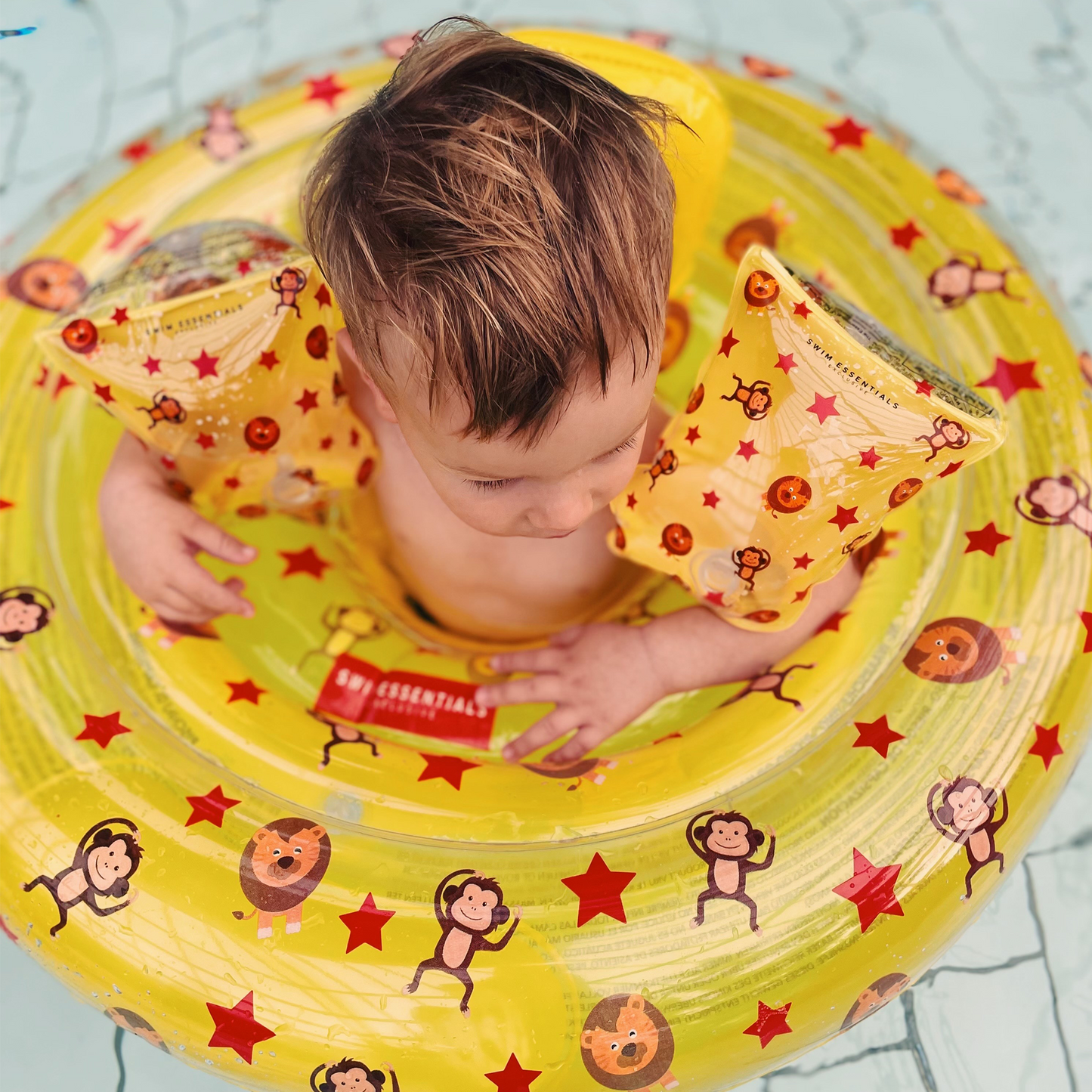 Yellow Circus Baby Float 0-1 year by Swim Essentials