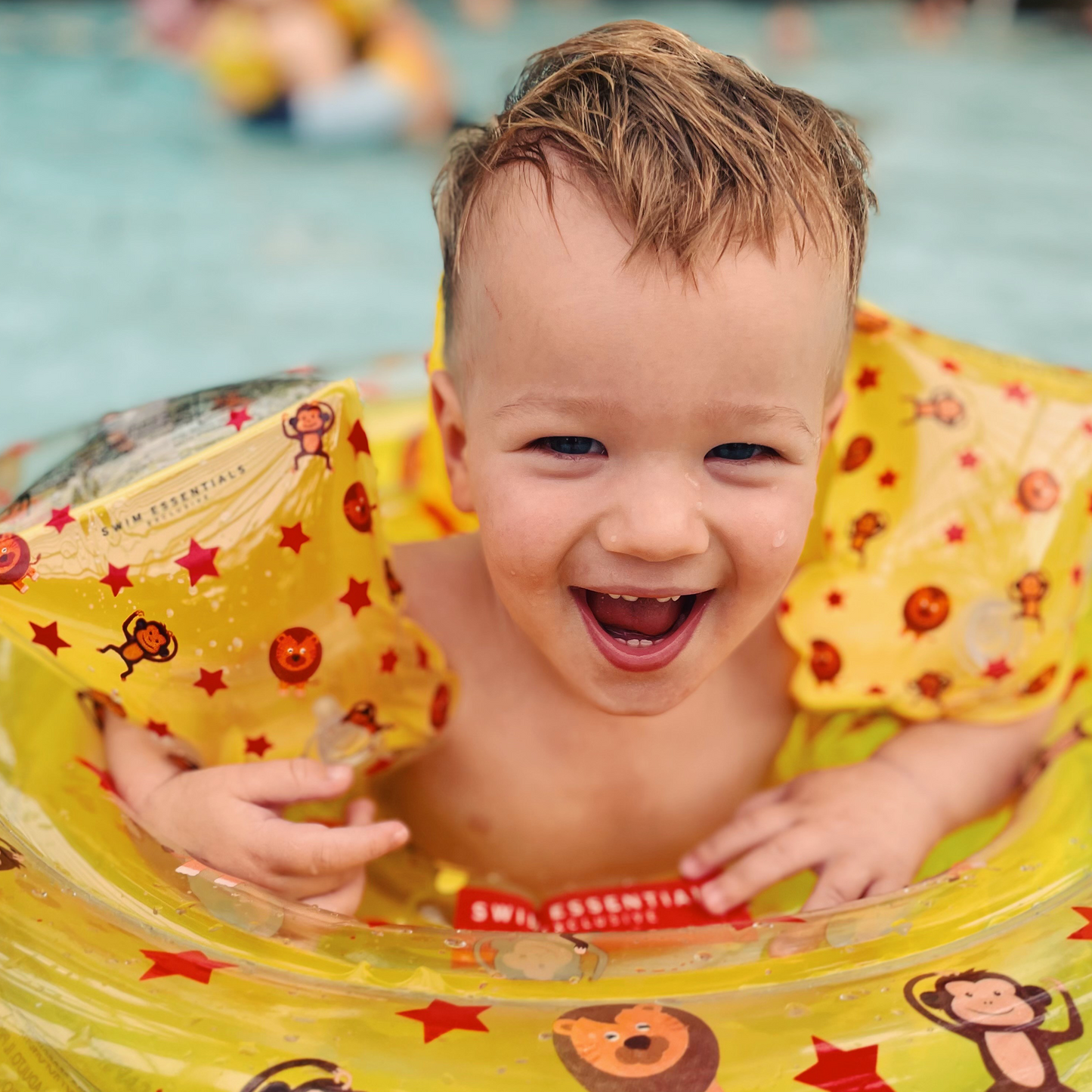 Yellow Circus Baby Float 0-1 year by Swim Essentials