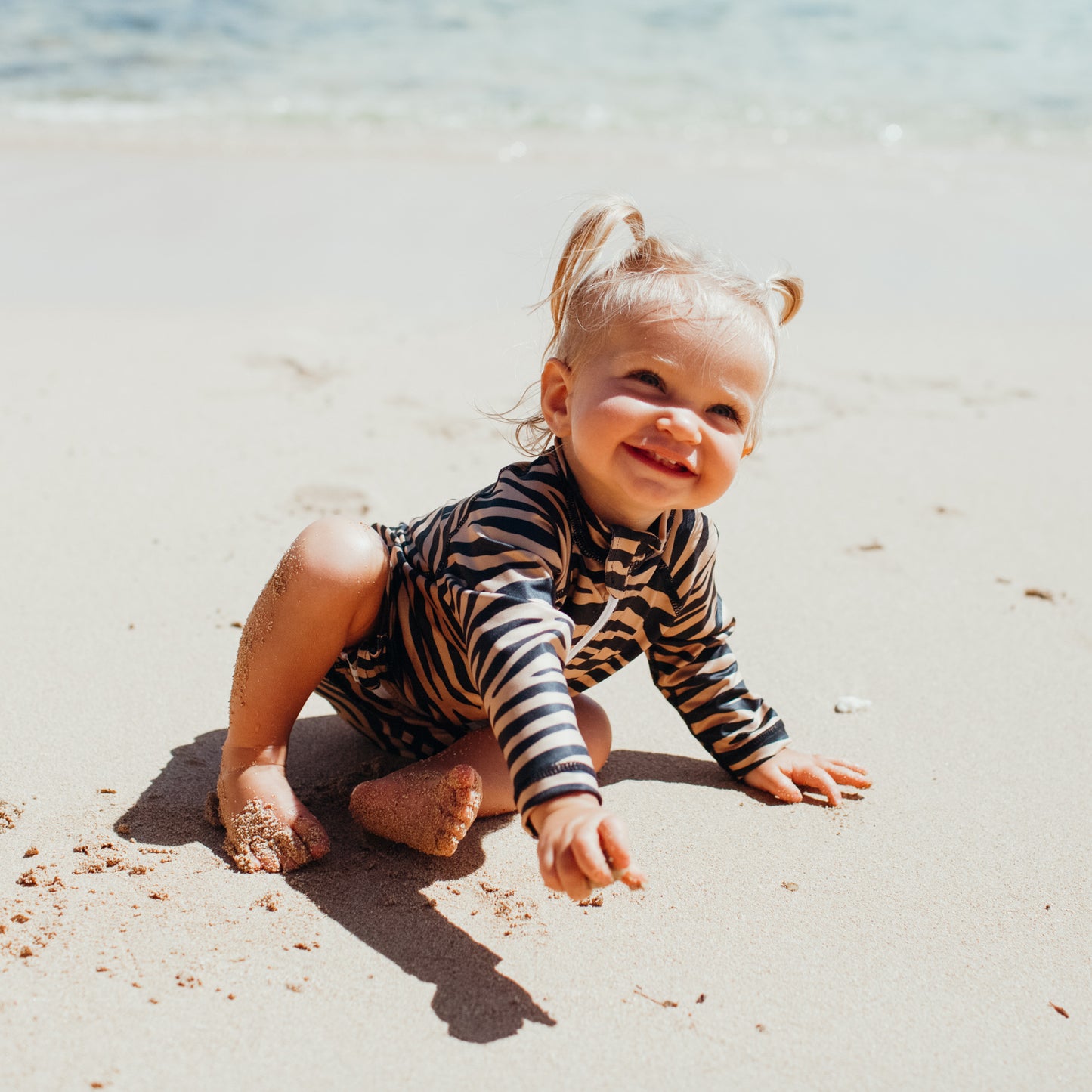 Tiger Shark Baby Swimsuit by Beach & Bandits