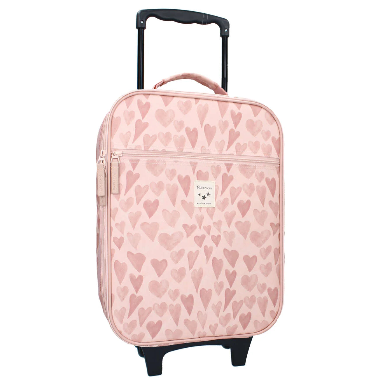 Trolley suitcase Kidzroom Pink Hearts