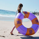 Palm Trees Purple - Swim Ring - 120 cm by Swim Essentials