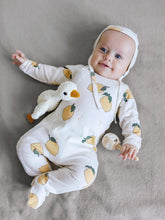 Load image into Gallery viewer, Sleepsuit sleep and Play Lemon by MJÖLK
