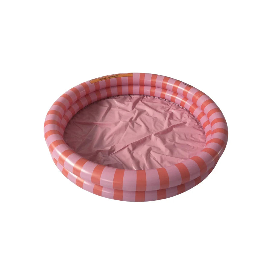 Orange red Striped - Pool - 100 cm - Kids by Swim Essentials