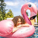 Rose Gold Flamingo - Ride-On Float - 150 cm by Swim Essentials